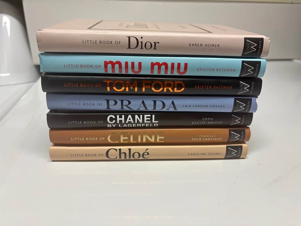 Luxury Fashion Coffee Table Books (7 Books)