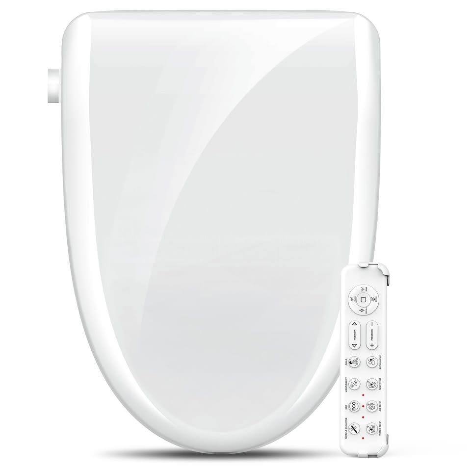 Electric Bidet Toilet Seat with Wireless Remote - photo 3