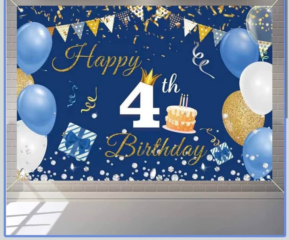 Birthday decor (back drop) - photo 2