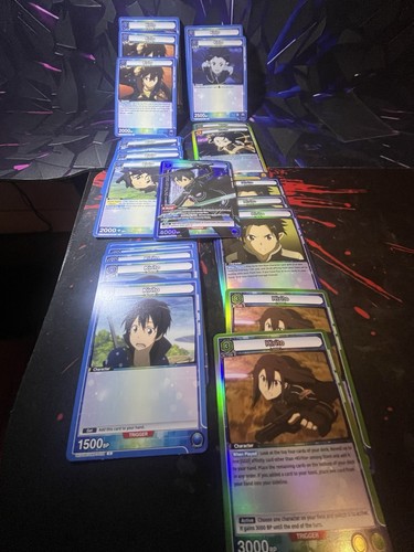 23 Lot Kirito - 8 Holo - Union Arena Kirito - SAO