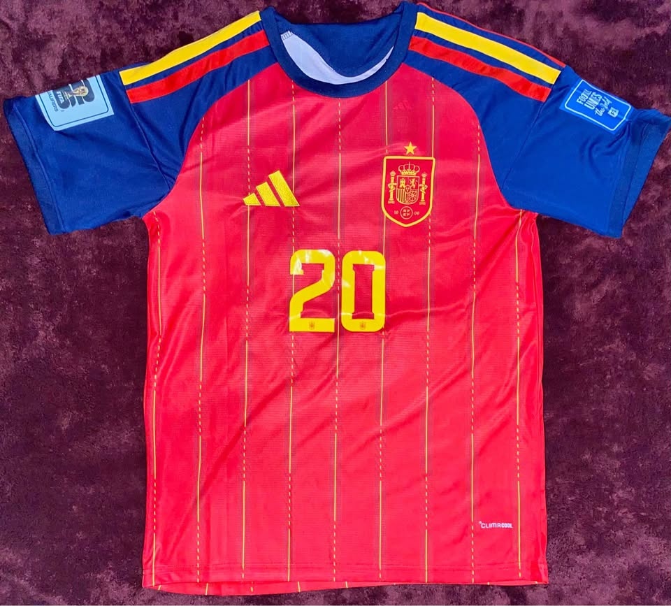 Pedri Spain National Team World Cup 2026 Jersey Small and Medium