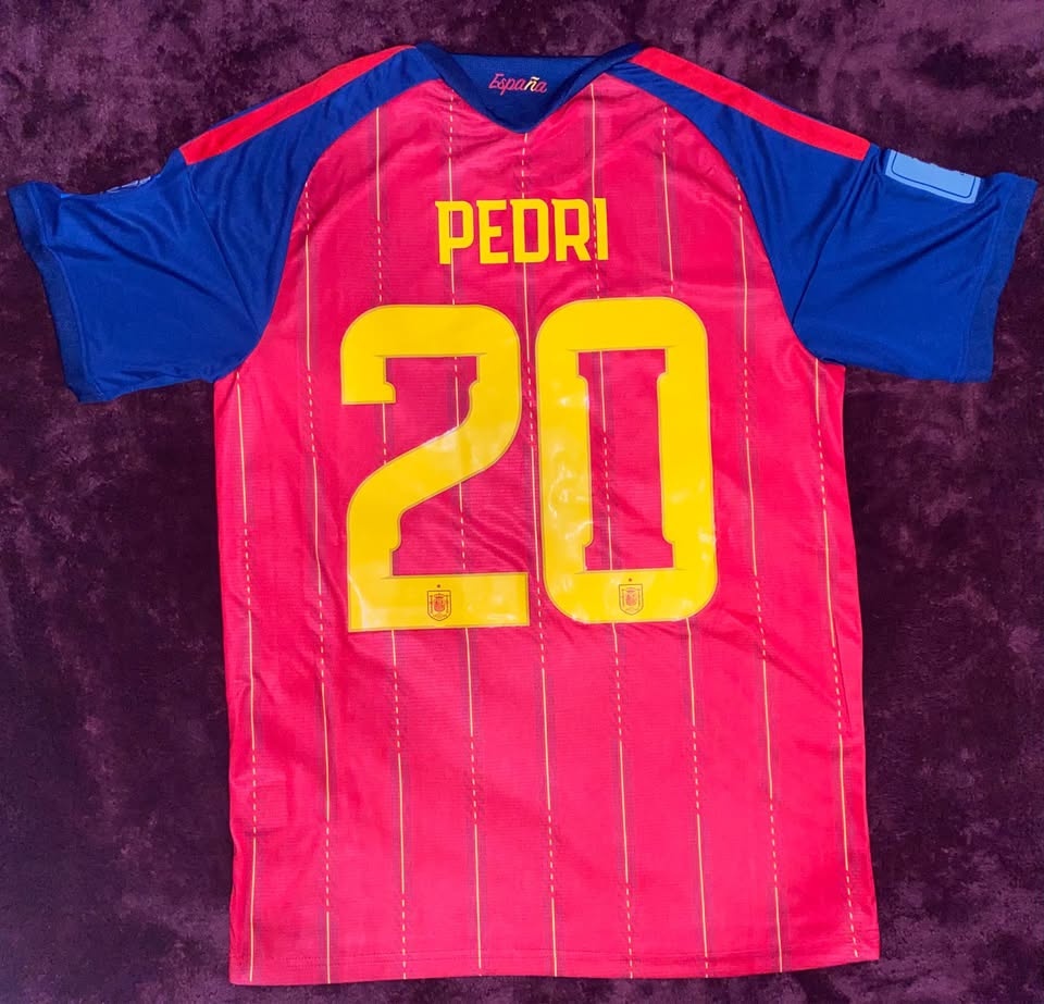 Pedri Spain National Team World Cup 2026 Jersey Small and Medium - photo 5