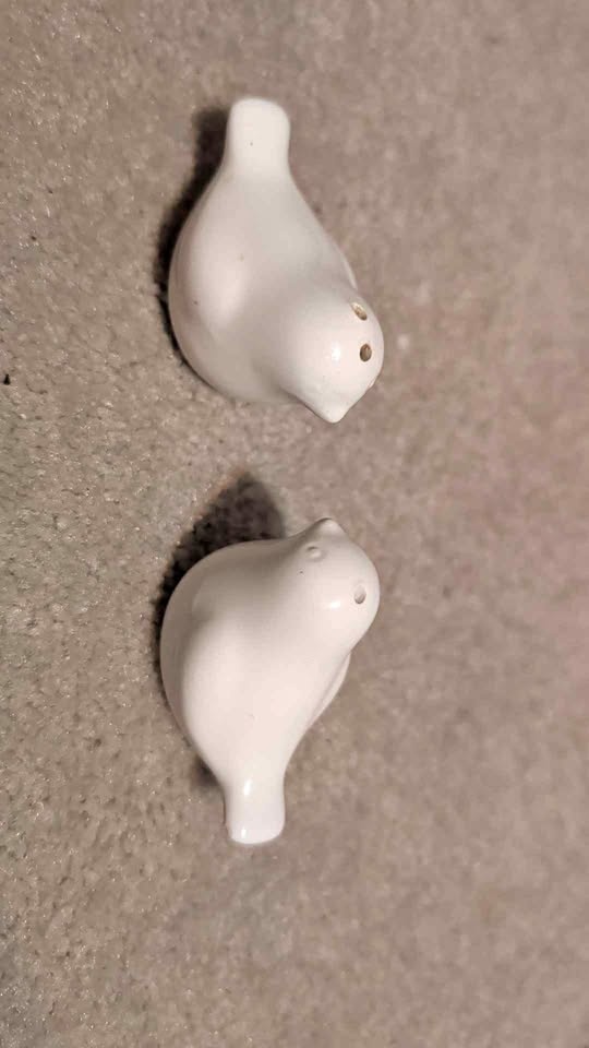 Love Birds Ceramic Salt and Pepper Shakers