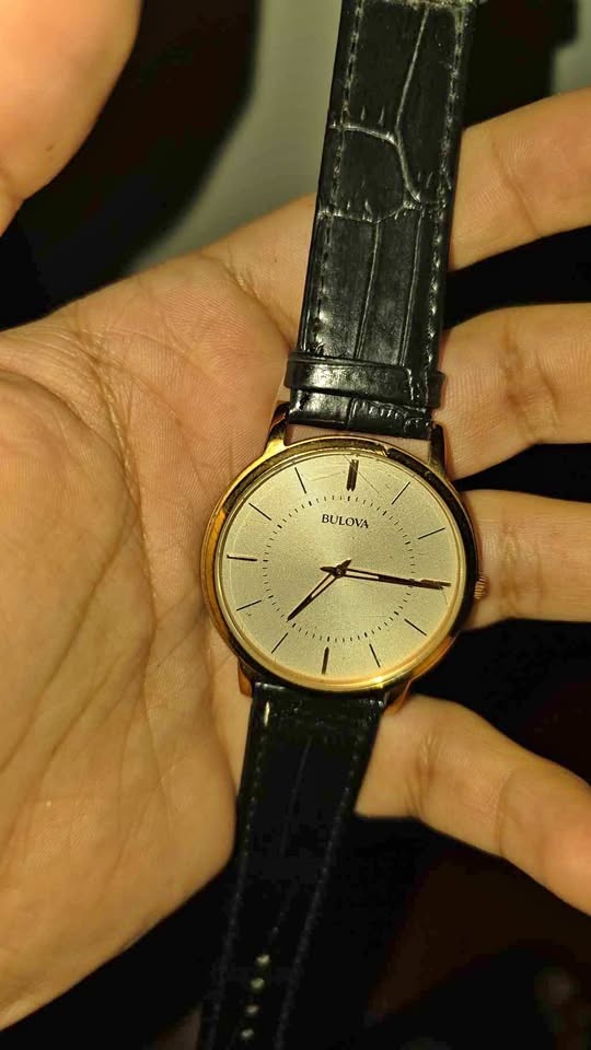 Bulova Men's Classic Gold Watch