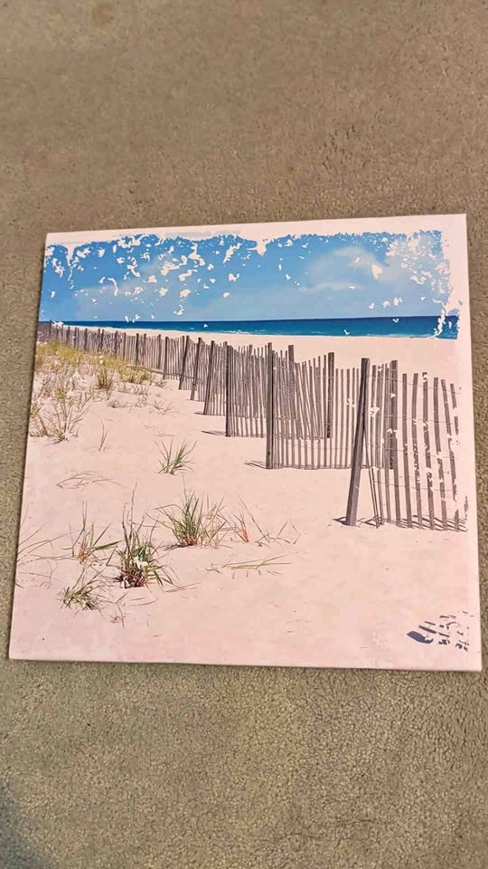 Printed canvas