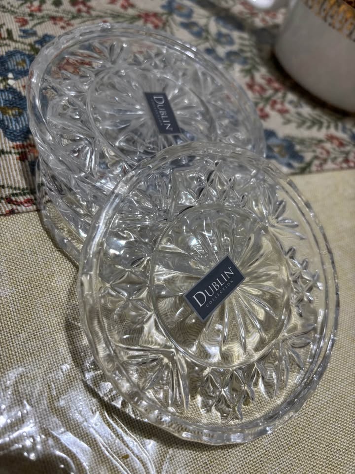 Serving trays- 4 Small Glass Coaster - photo 4