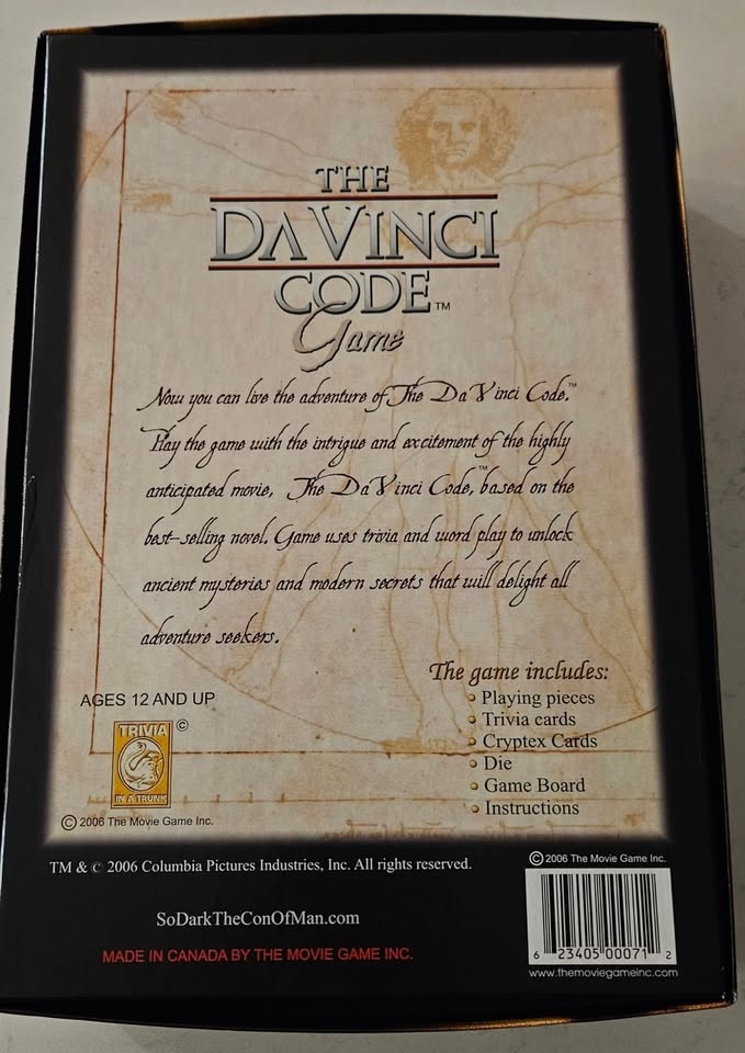 Da Vinci Code Board Game - photo 2