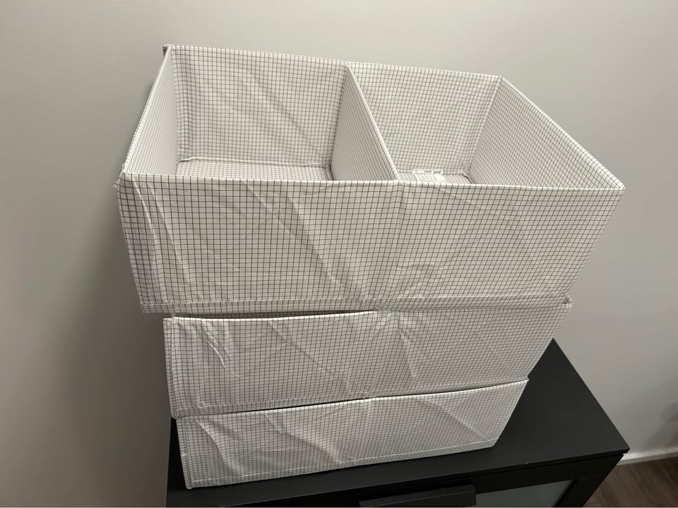 IKEA Brimnes 3-Drawer Dresser + SKUBB Organizers - photo 3