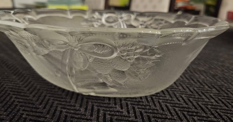 Mikasa Crystal Christmas/Holiday Serving Bowl - photo 2