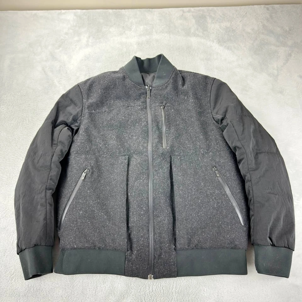 Lululemon Women's Size 8 Roam Far Wool Bomber Reversible