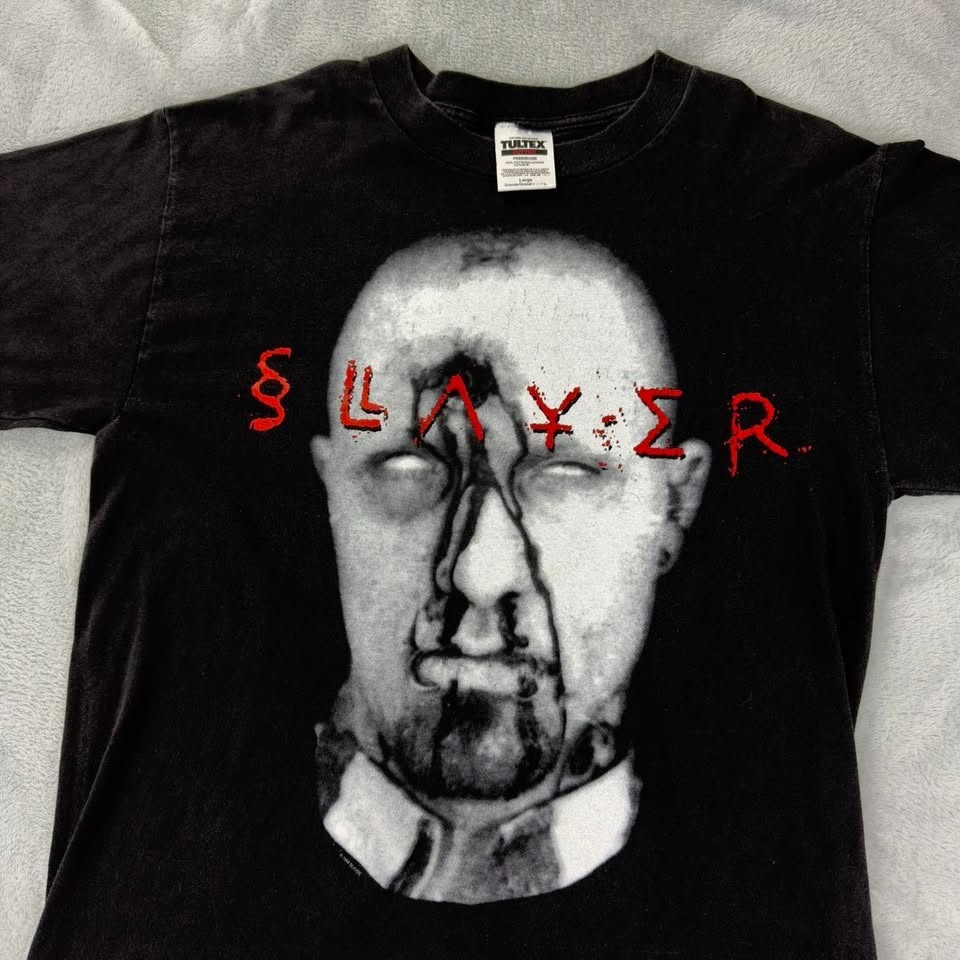 Vintage Slayer Musica Diabolus Metal T-Shirt - photo 3