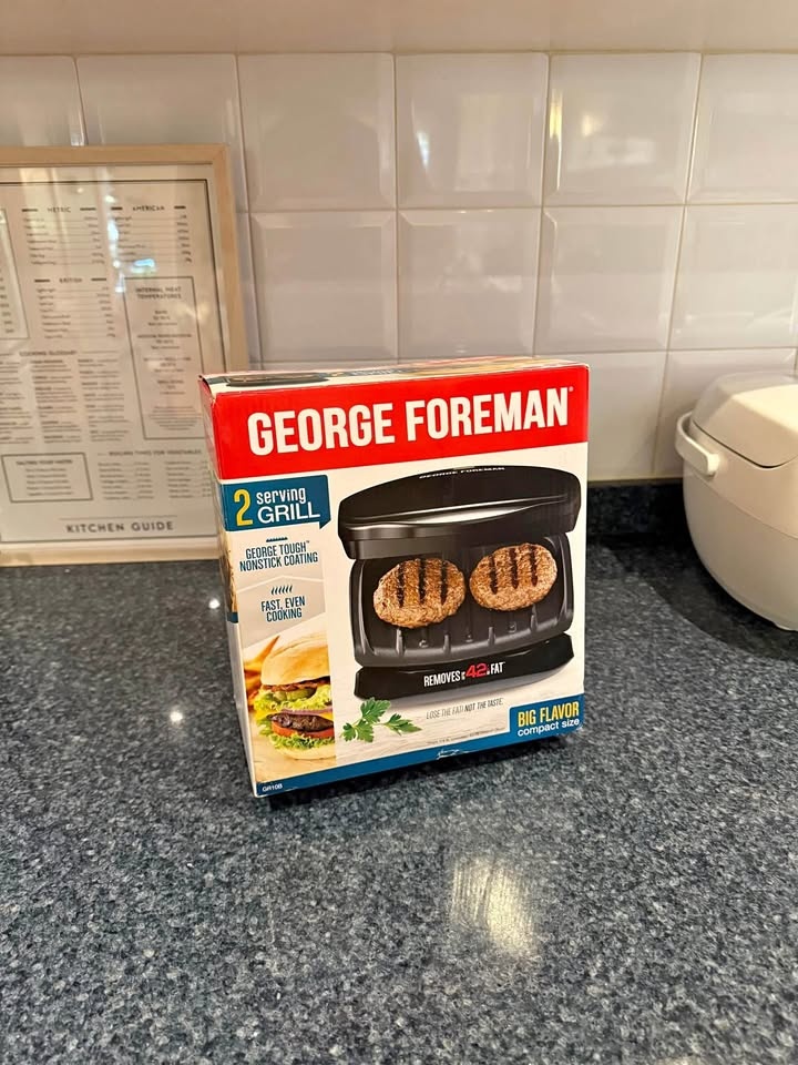 George Foreman GR10B 2-Serving Electric Grill