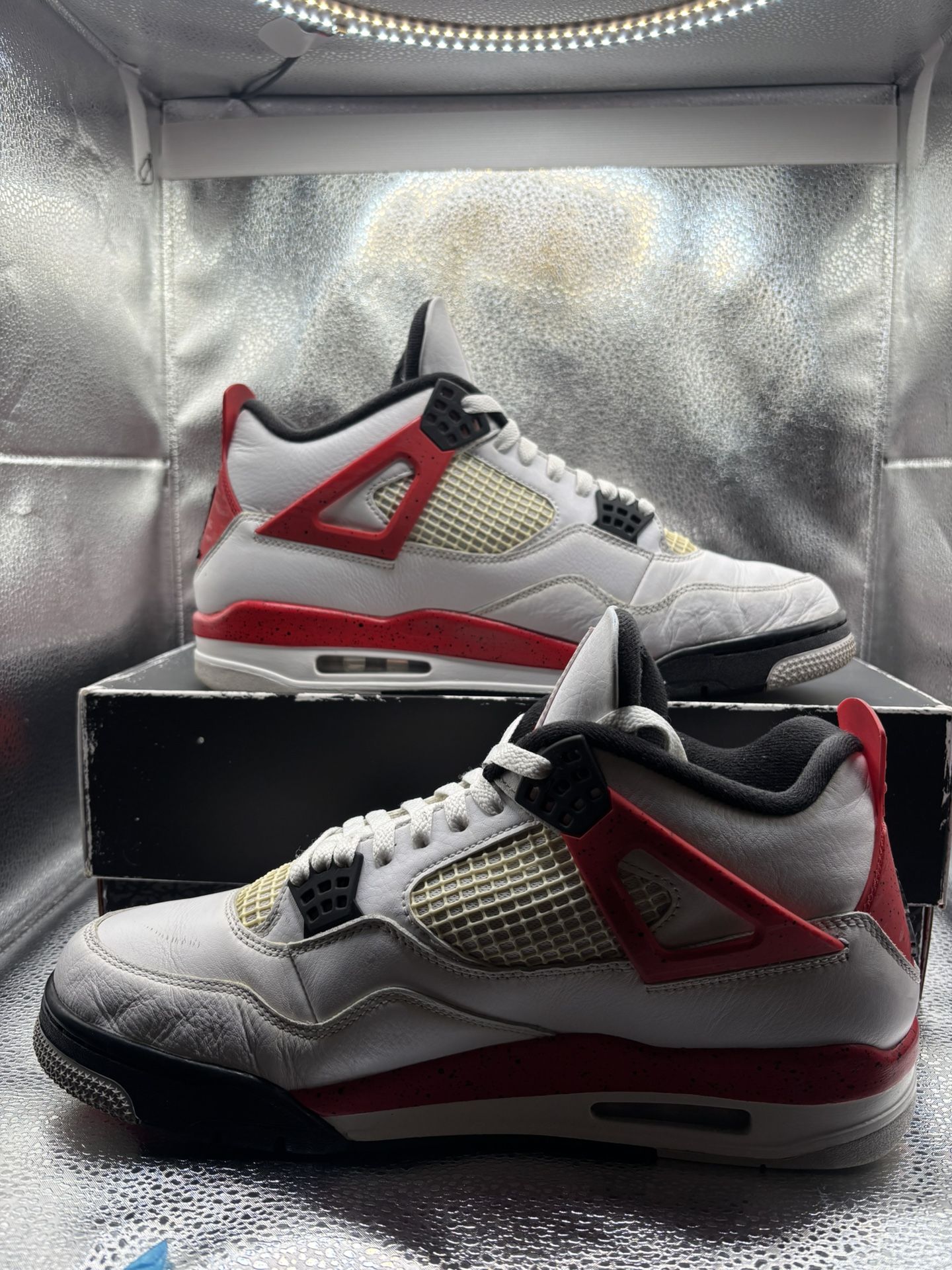 Air Jordan 4 Red Cement - photo 5