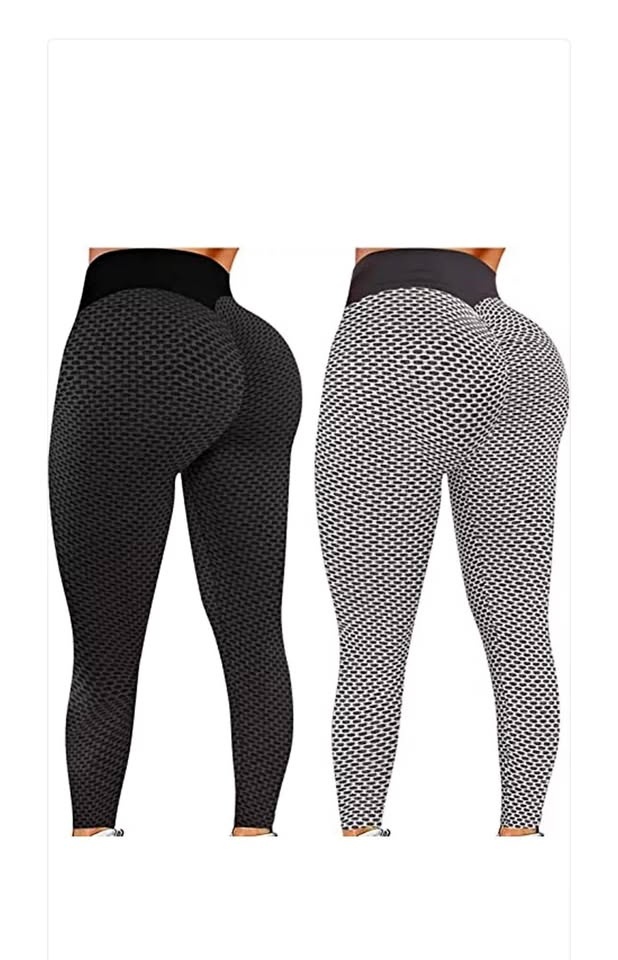2pcs Butt Lifting TikTok Yoga Pants
