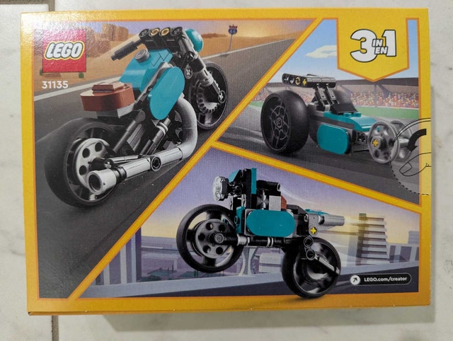 RETIRED LEGO CREATOR Vintage Motorcycle 31135 - photo 2
