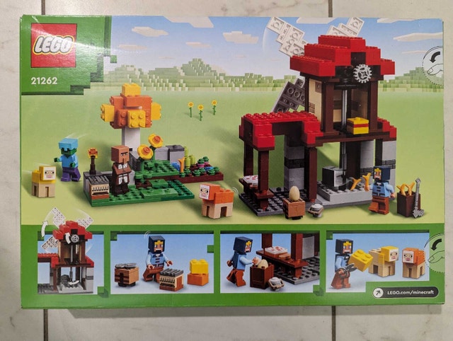 LEGO MINECRAFT 21262 The Windmill Farm - photo 2