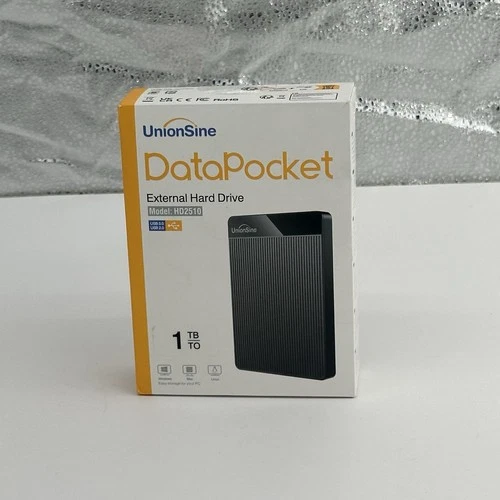 UnionSine 1TB Ultra Slim Portable External Hard Drive