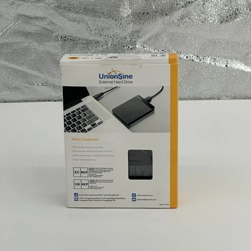 UnionSine 1TB Ultra Slim Portable External Hard Drive - photo 4