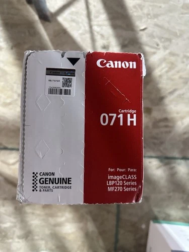 Canon 071H High Capacity Black Toner Cartridge – Genuine OEM – N - photo 3