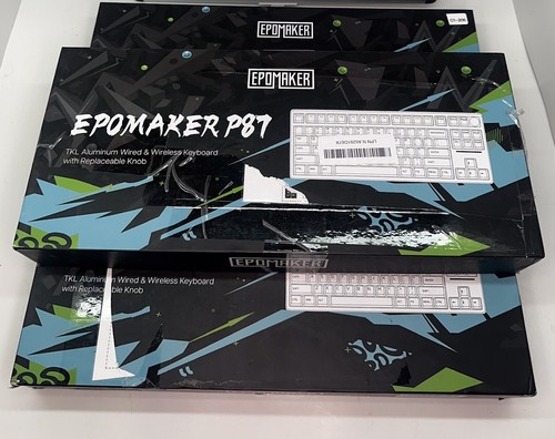 EPOMAKER P87 TKL Aluminum Keyboard (Black)