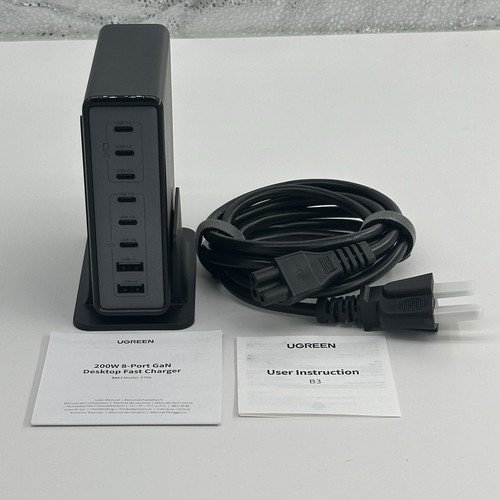 UGREEN 200W 8-Port GaN USB C Charger Block - photo 3