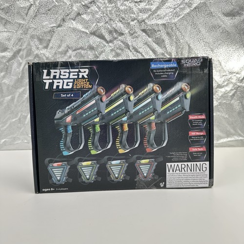 Squad Hero Rechargeable Laser Tag Set (4 Players)