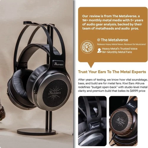 Linsoul Kiwi Ears Altruva Over Ear Headphones - photo 5