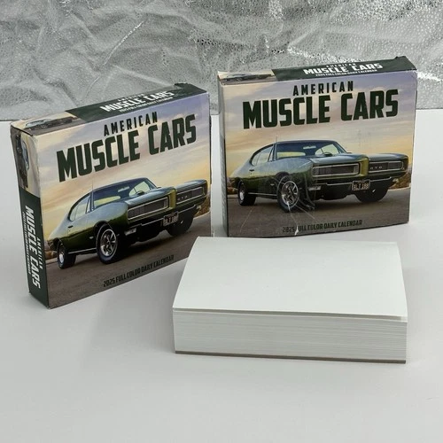 American Muscle Cars Calendar 2025