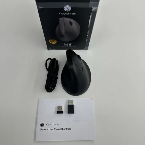 Keychron M5 8K Wireless Ergonomic Mouse