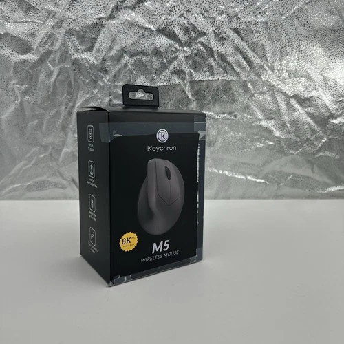 Keychron M5 8K Wireless Ergonomic Mouse - photo 2