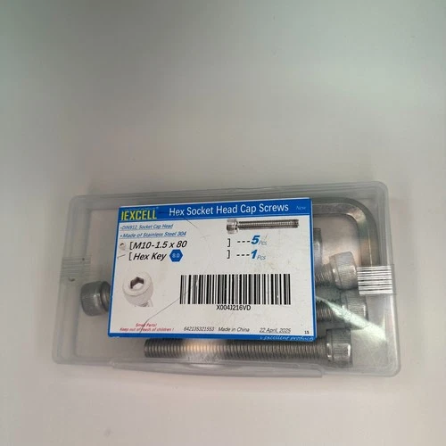 iexcell Socket Head Cap Screws Bolts Kit
