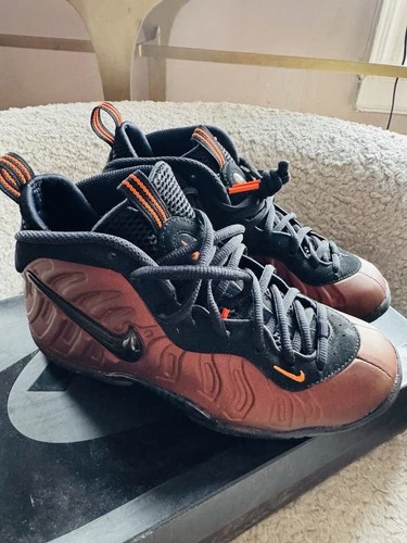 Size 5 (GS) - Nike Little Posite Pro Mid Hyper Crimson - photo 3
