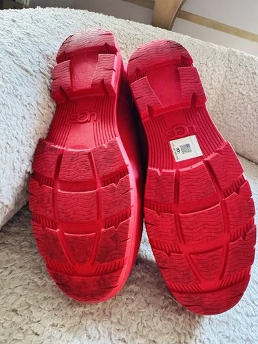 UGG Droplet Rainboots - Size 11 - Red - photo 5