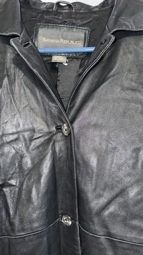 Banana Republic Leather Jacket L - photo 5