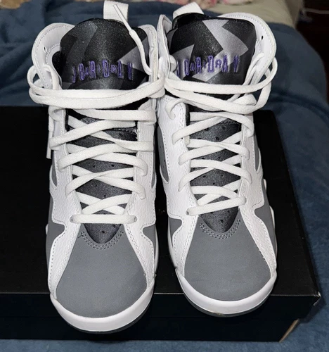 Jordan 7 Retro BG Box Black Gold Size 5Y DJ2777 100