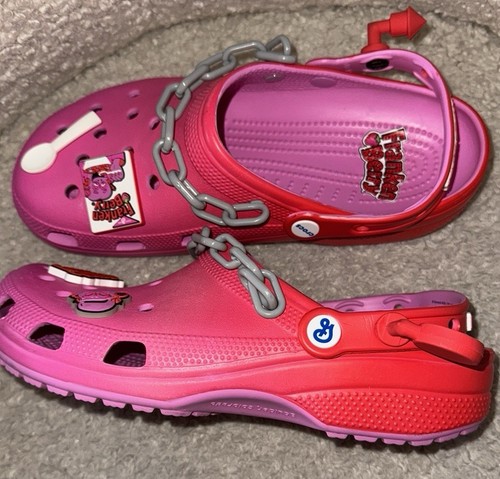 CROCS Pink Slippers with Ventilation Holes and Adjustable Strap - photo 4