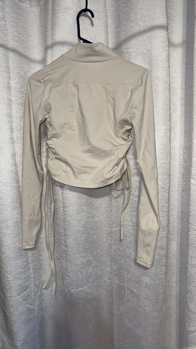White Fox Zipfront Sweater S - photo 4