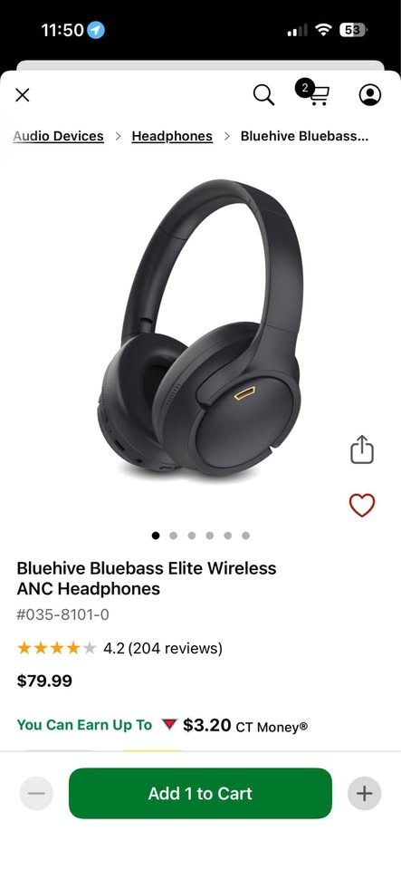 Brand new Bluehive Bluebass Elite Wireless Headphones 198180🏆 - photo 4