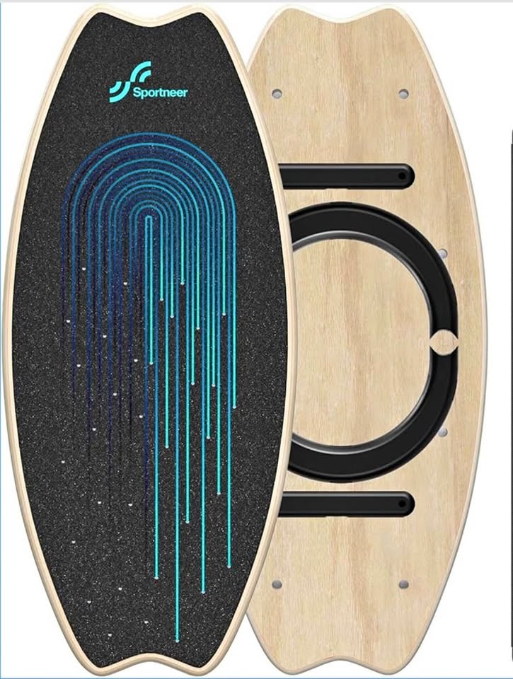 Brand New Sportneer Balance Board + Roller & Ball