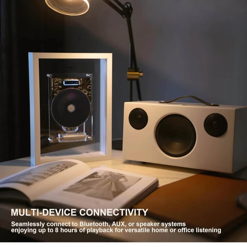 M1 Transparent CD Player with Bluetooth & Remote – Hi-Fi Sound - photo 2