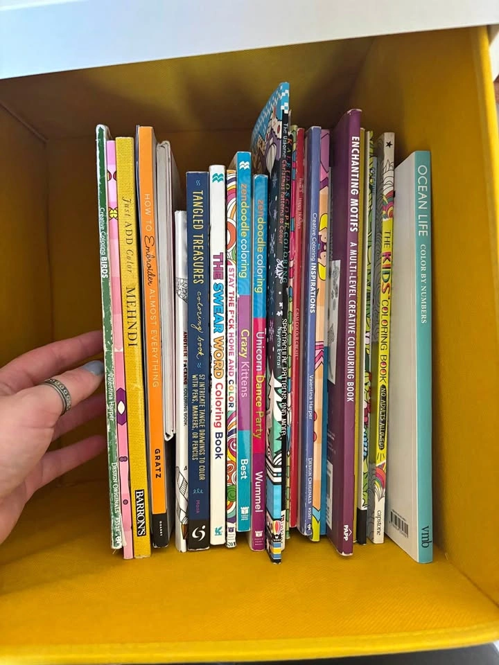 Assorted Adult Colouring Books
