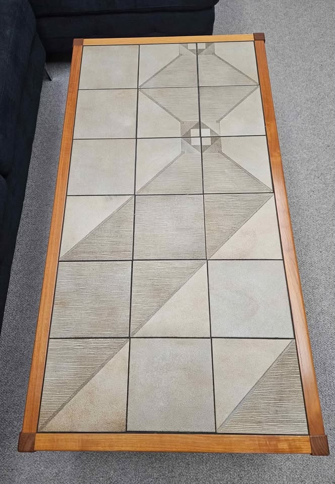 MCM Danish Coffee Table and Side Table by Gangso Mobler - photo 2