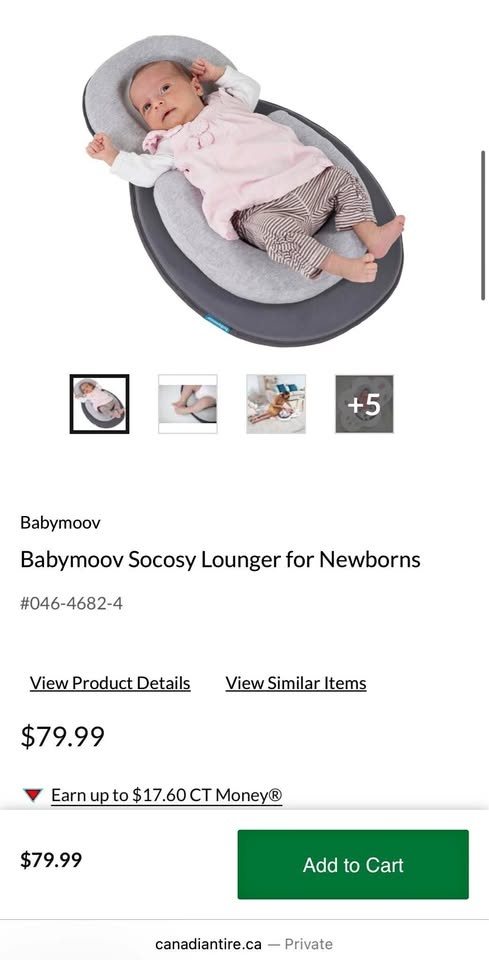 Baby premium lounger