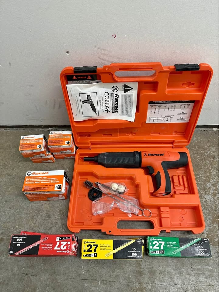 Ramset Cobra+ .27 Caliber Semi-Automatic Tool