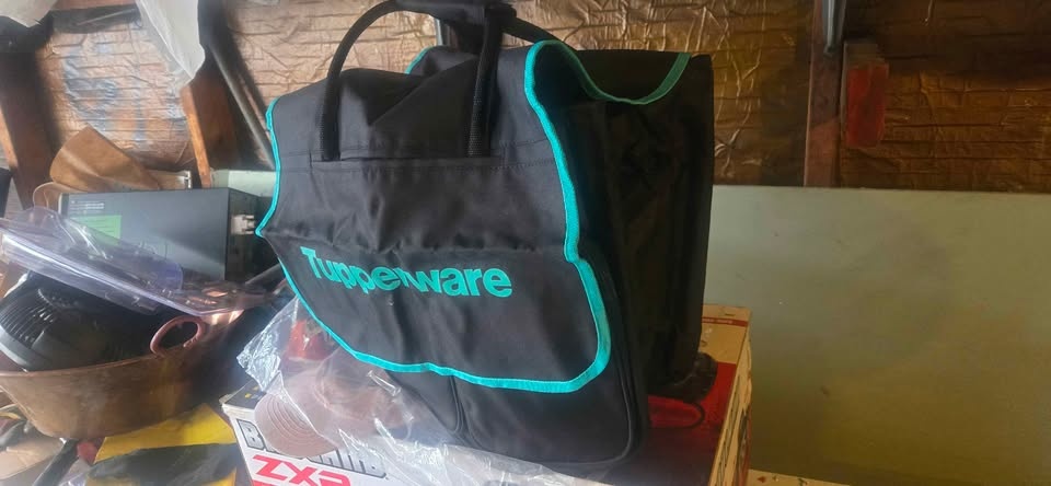Tupperware Consultant Bag Large Tote - Black and Blue🏆 - photo 3