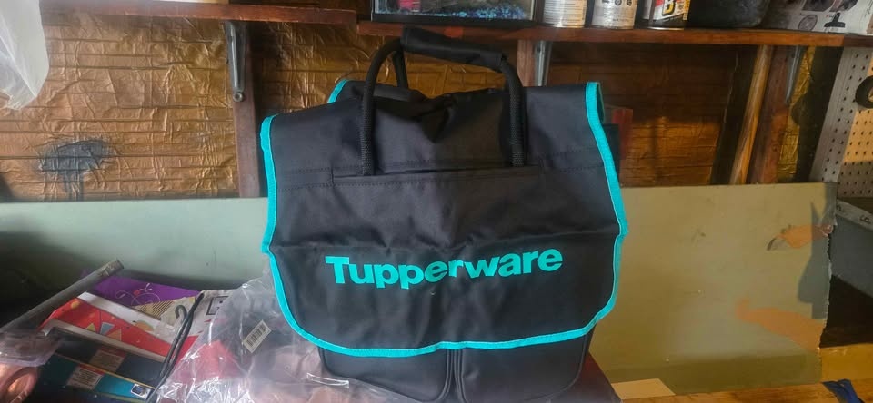 Tupperware Consultant Bag Large Tote - Black and Blue🏆 - photo 4