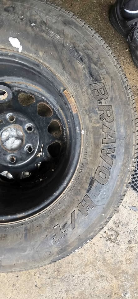 265/70R17 Maxxis Bravo H/T Spare Tire & Rim🏆