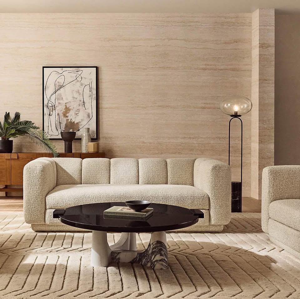 Polo Black Marble Floor Lamps - photo 2