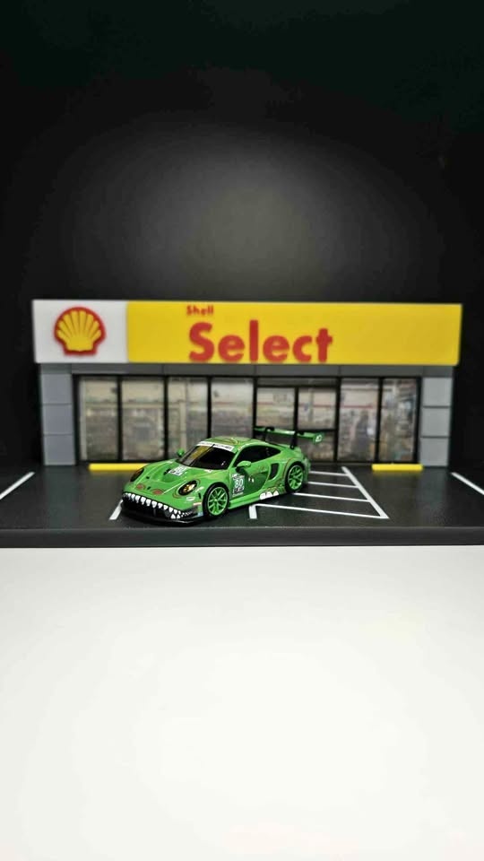 1:64 Shell Storefront Diorama for Hotwheels / Matchbox / Minigt