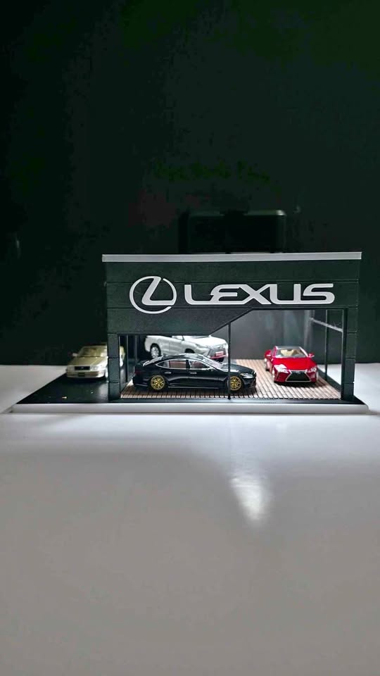 1:64 Lexus Showroom Diorama for Hot Wheels